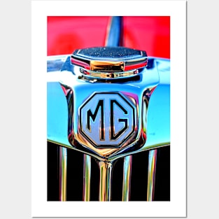 MG Classic Sports Motor Car Posters and Art
